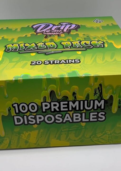 Drip Diamond Disposables 2G - 100 Packs Box